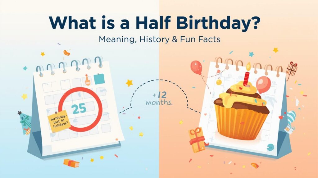 What Is A Half Birthday Meaning, History And Fun Facts